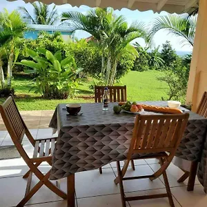 Bel T2 Avec Vue Sur Palmier Et , Sainte-Rose Guadeloupe